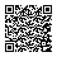 QR-koodi puhelinnumerolle +12078702472