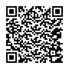 QR-koodi puhelinnumerolle +12078702473