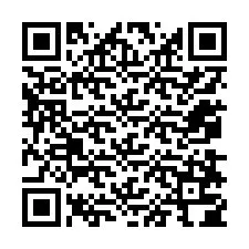 QR Code สำหรับหมายเลขโทรศัพท์ +12078704247