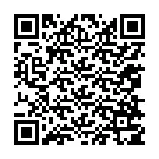 Codice QR per il numero di telefono +12078705662