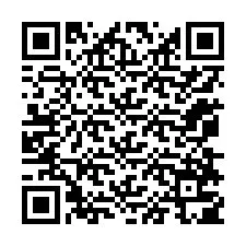 QR код за телефонен номер +12078705665