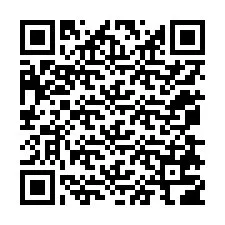 Código QR para número de telefone +12078706864