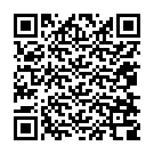 Codice QR per il numero di telefono +12078708322