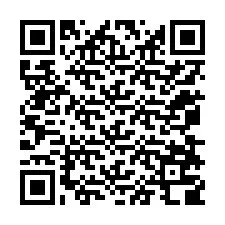 QR Code pour le numéro de téléphone +12078708324