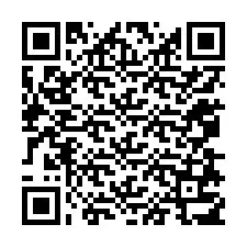 Código QR para número de teléfono +12078717072