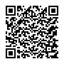 Codice QR per il numero di telefono +12078717075