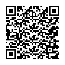 Codice QR per il numero di telefono +12078717077