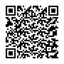 Código QR para número de teléfono +12078717080