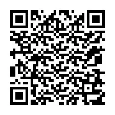 QR код за телефонен номер +12078717081