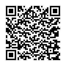 QR-код для номера телефона +12078717082