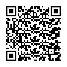 QR Code สำหรับหมายเลขโทรศัพท์ +12078719913