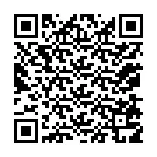 Kode QR untuk nomor Telepon +12078719919