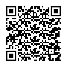 QR Code สำหรับหมายเลขโทรศัพท์ +12078719924