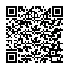 QR код за телефонен номер +12078720174