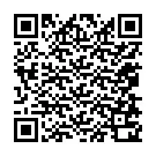QR Code สำหรับหมายเลขโทรศัพท์ +12078720176