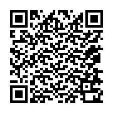 QR код за телефонен номер +12078720179