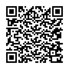 QR kód a telefonszámhoz +12078720182