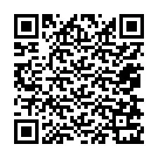 QR Code สำหรับหมายเลขโทรศัพท์ +12078721137