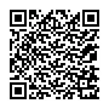 QR Code สำหรับหมายเลขโทรศัพท์ +12078721141