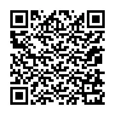 QR код за телефонен номер +12078721145