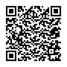 Codice QR per il numero di telefono +12078721147