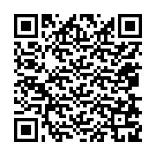 Codice QR per il numero di telefono +12078729126