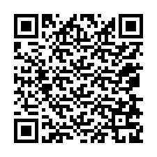 Kode QR untuk nomor Telepon +12078729128