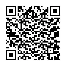 QR код за телефонен номер +12078729130