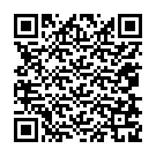 Codice QR per il numero di telefono +12078729132