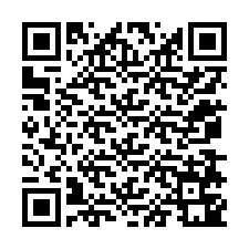 Código QR para número de telefone +12078741484