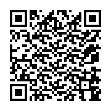 Kod QR dla numeru telefonu +12078744001