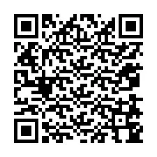 Kode QR untuk nomor Telepon +12078744002