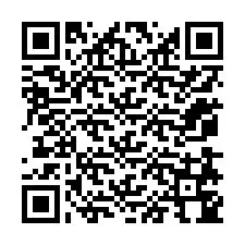 Codice QR per il numero di telefono +12078744005