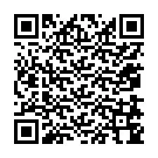 Codice QR per il numero di telefono +12078744006