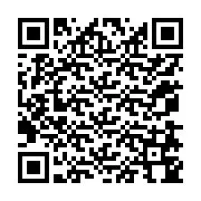 Kode QR untuk nomor Telepon +12078744010