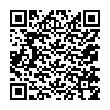 QR-koodi puhelinnumerolle +12078754917