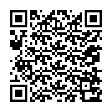 Código QR para número de teléfono +12078772613