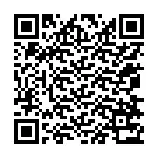 Código QR para número de teléfono +12078772624