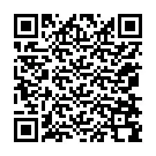 QR код за телефонен номер +12078798334