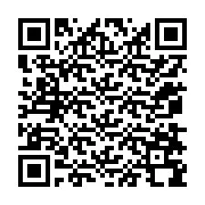 QR Code สำหรับหมายเลขโทรศัพท์ +12078798344