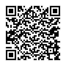 Codice QR per il numero di telefono +12078958127