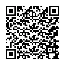 電話番号のQRコード +12078994174
