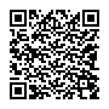 QR-koodi puhelinnumerolle +12082058638