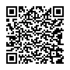 QR-koodi puhelinnumerolle +12082206828