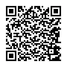 QR-koodi puhelinnumerolle +12082403876