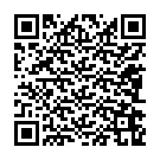 QR-koodi puhelinnumerolle +12082669136