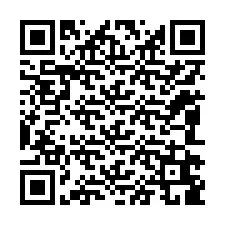 Codice QR per il numero di telefono +12082689001