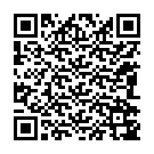 Código QR para número de teléfono +12082747604