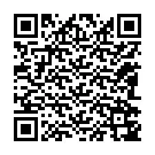 Código QR para número de teléfono +12082747619