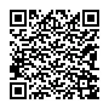 Código QR para número de teléfono +12082747621